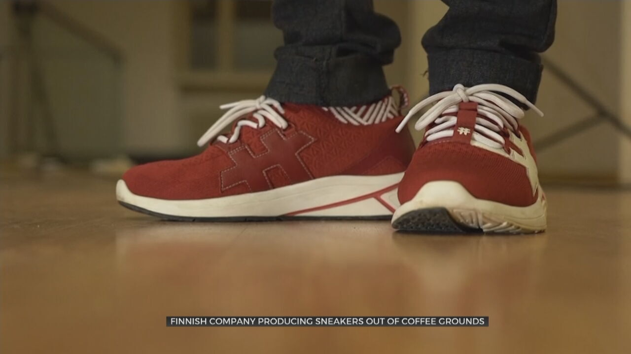 Finnish Company Produces Sneakers Out Of Recycled Coffee Waste