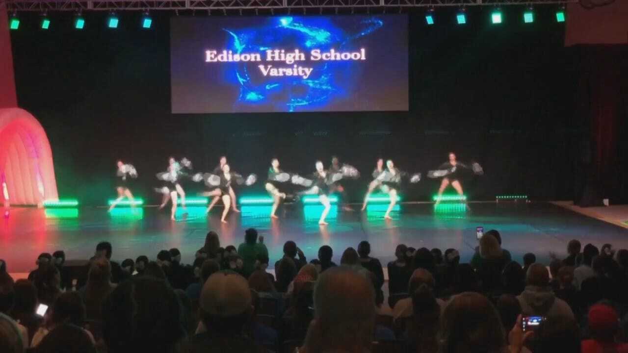 WEB EXTRA: Video From Edison High's Pom Performance