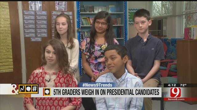 Trends, Topics & Tags: 5th Graders Offer Insight on 2016 Presidential Election