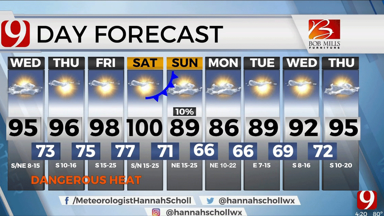 Hannah's Wednesday Early-Morning Forecast