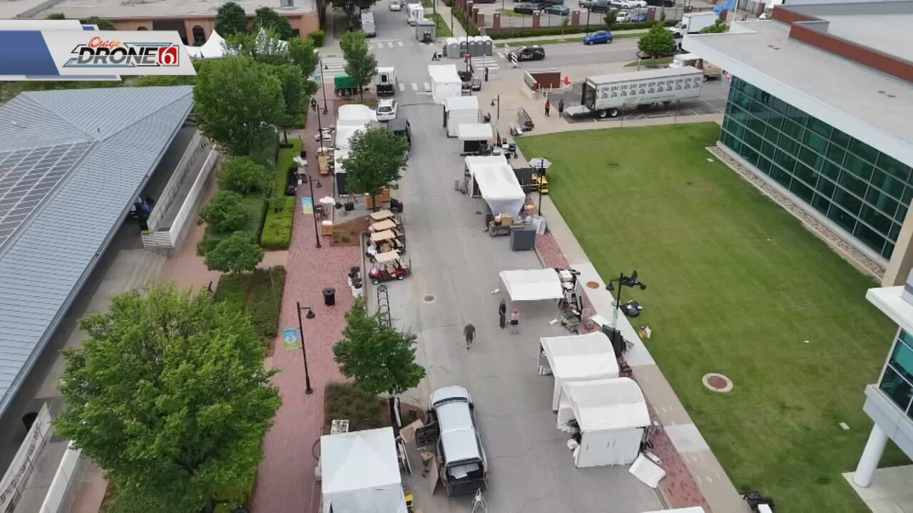 Mayfest Preparations Close Some Streets In Downtown Tulsa