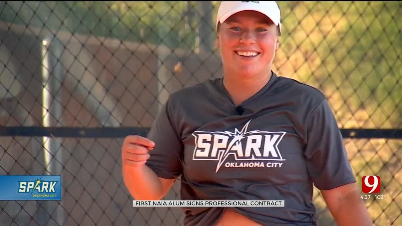 Oklahoma Native Makes History As First Former NAIA Player To Join Pro Women's Softball Team