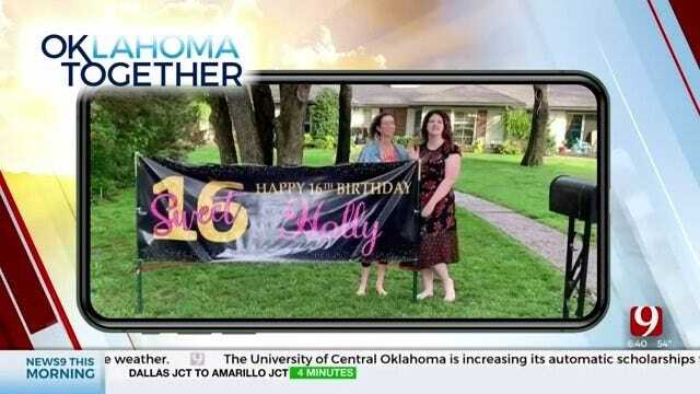 Oklahoma Together: 16-Year-Old Doesn't Let COVID-19 Damper Her Birthday