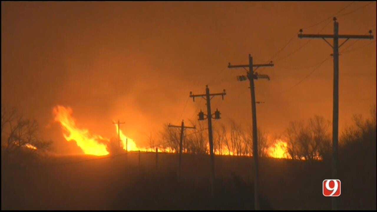WEB EXTRA: Storm Trackers Val And Amy Castor On Wildfire In Dewey Co.