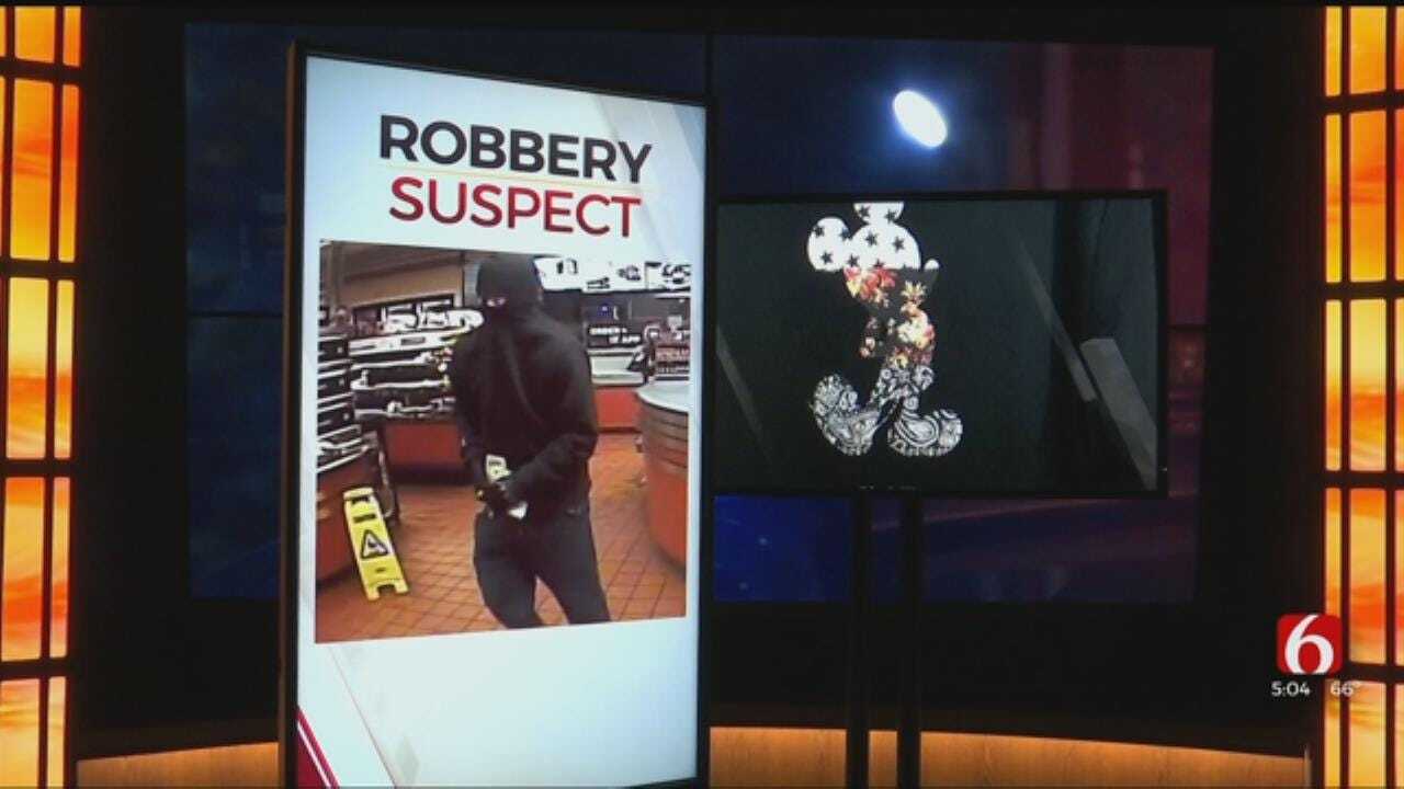 Police Hope Mickey Mouse Sweater Will Help Get Robbery Suspect Caught