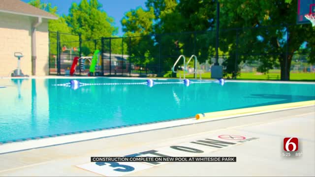 Construction Complete On New Pool At Whiteside Park 