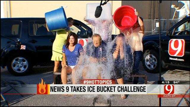 News 9 Takes Ice Bucket Challenge