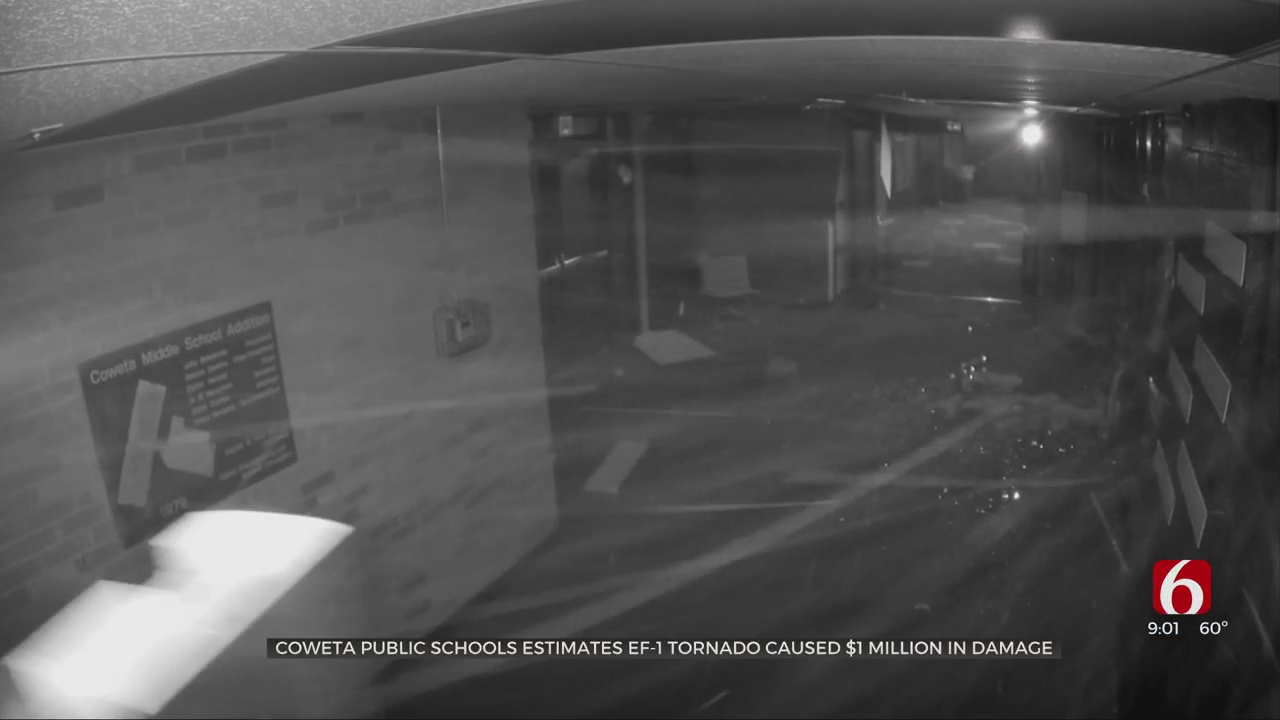 Coweta Public Schools Estimates EF-1 Tornado Caused $1 Million In Damage