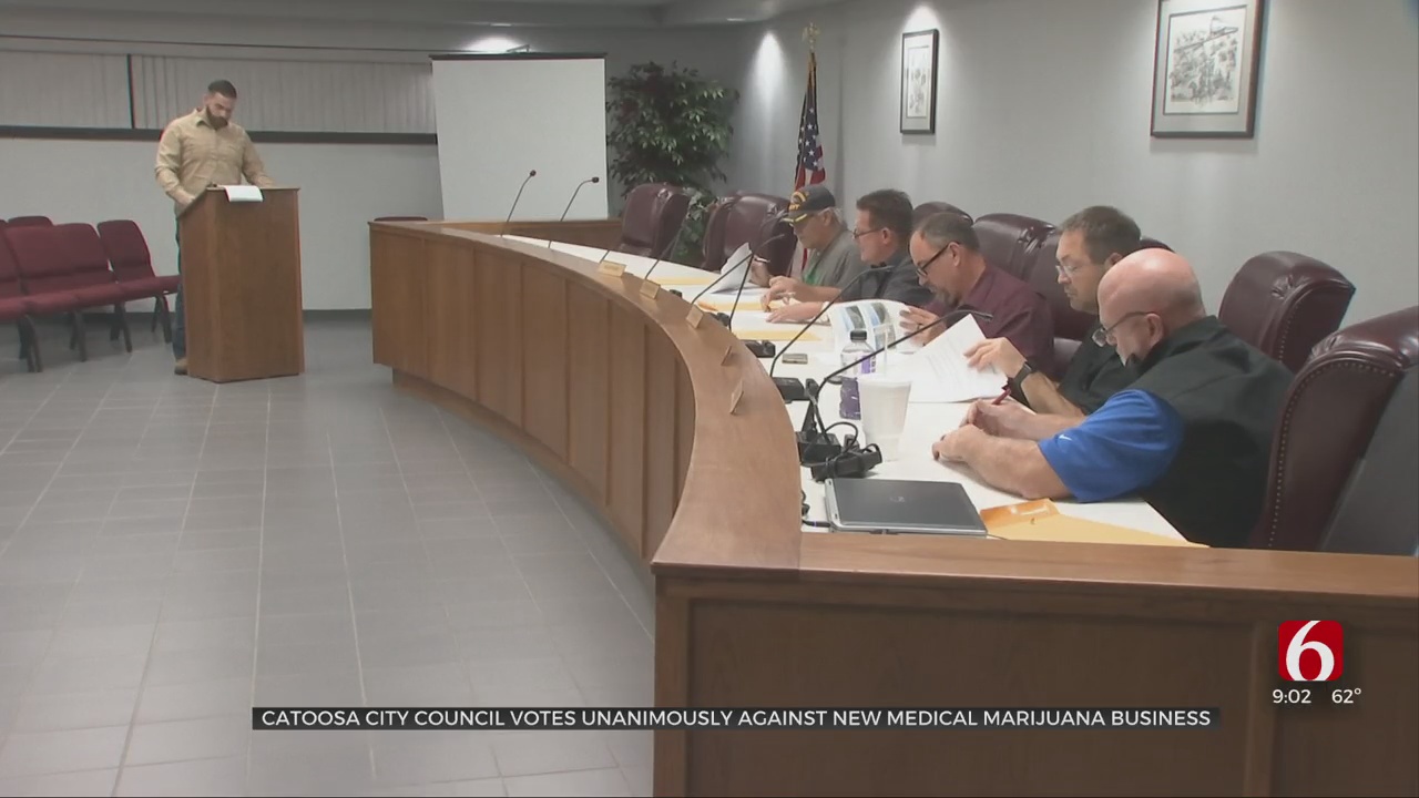 Catoosa City Council Votes Unanimously Against New Medical Marijuana Business 