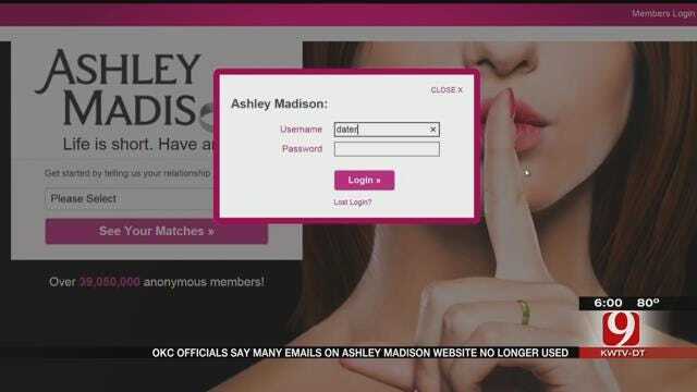 21 OKC.Gov Emails Found In Ashley Madison Hack, 10 Active
