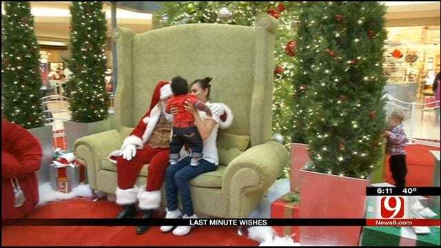 Kids Share Wishes With Santa