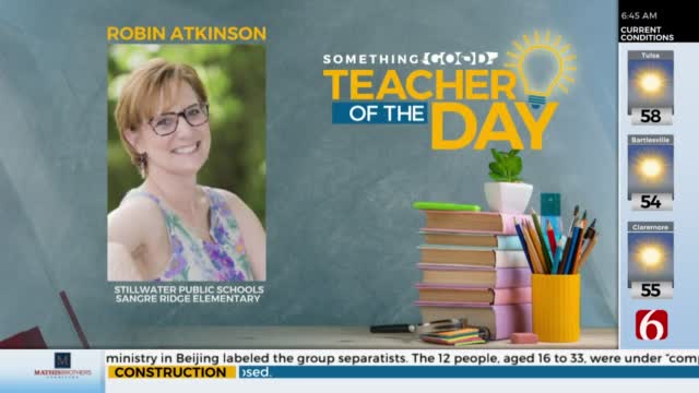 Teacher Of The Day: Robin Atkinson