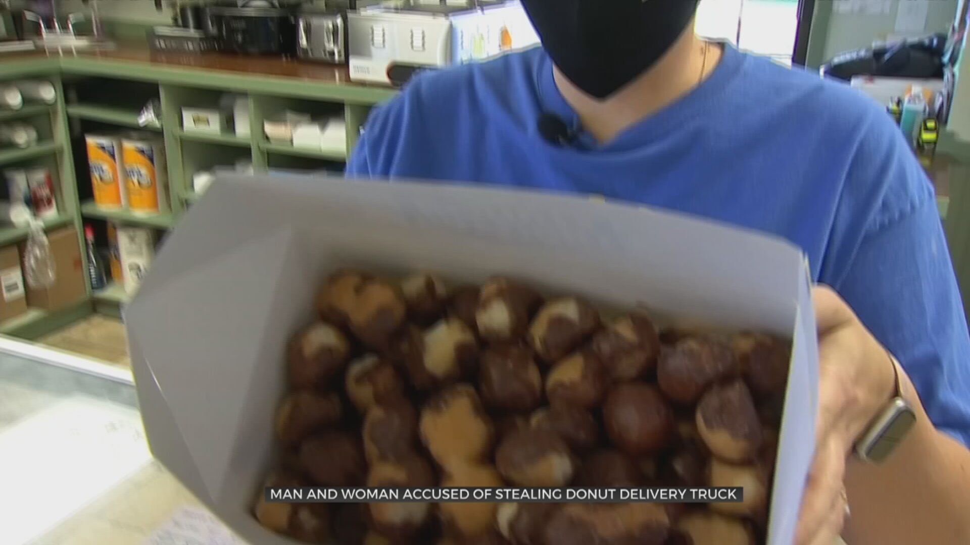 2 Accused Of Stealing Donut Delivery Truck; Owners Donate Donuts Left Inside