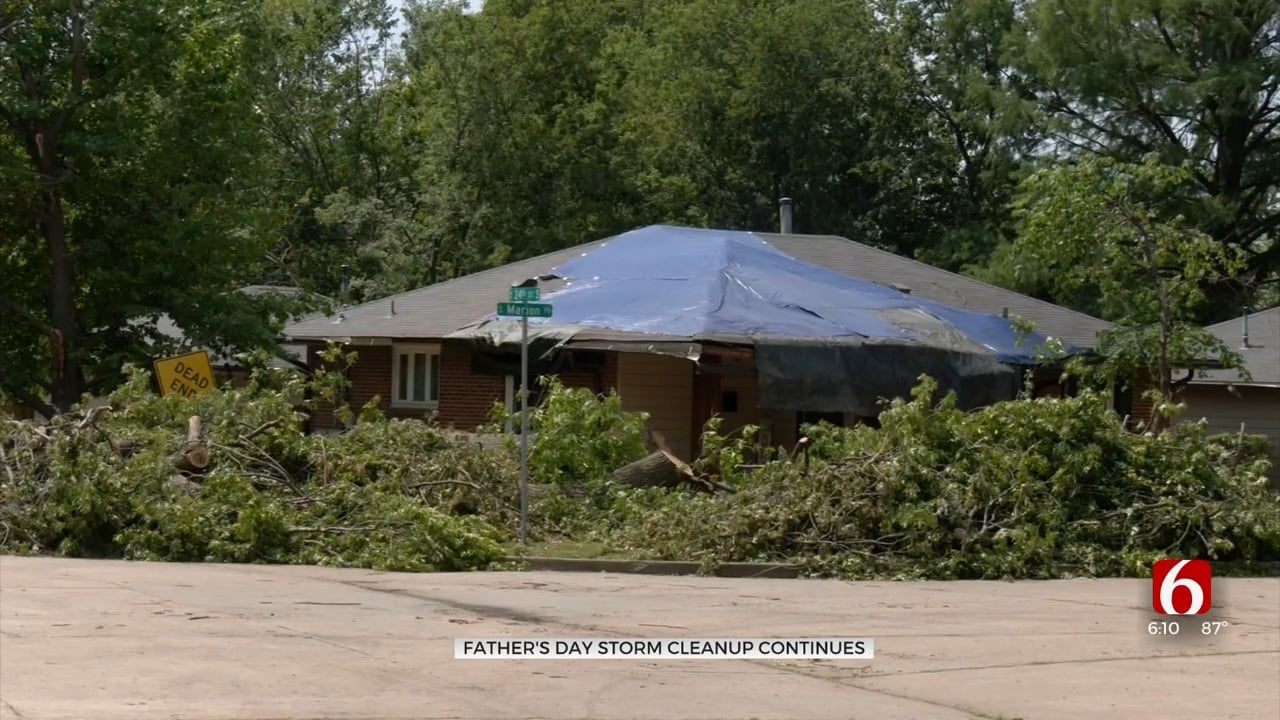 Tulsa City Leaders Ask For Patience As June Storm Cleanup Efforts Continue