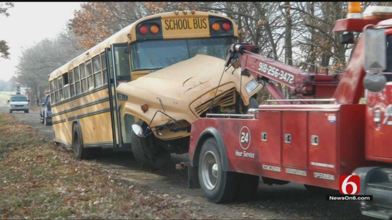 Bluejacket Students Hurt In School Bus Crash