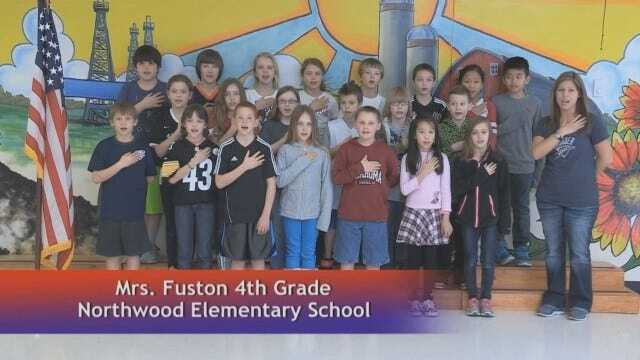 Mrs. Fuston's 4th Grade class at Northwood Elementary School