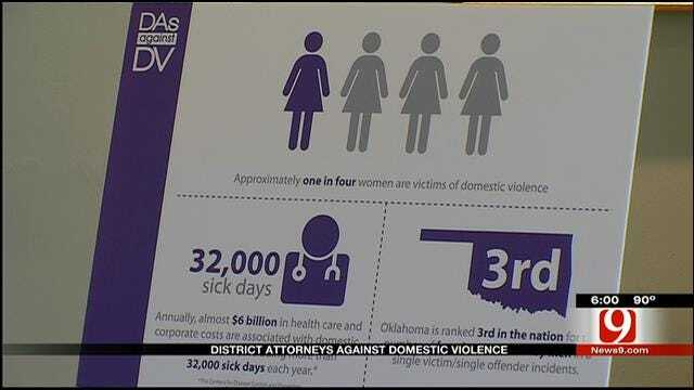 District Attorneys Take Stand Against Domestic Violence