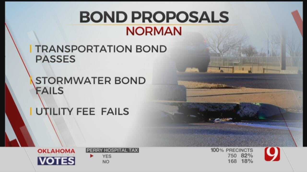 Norman Voters Pass Transportation Bond, Reject Stormwater Improvement Bond