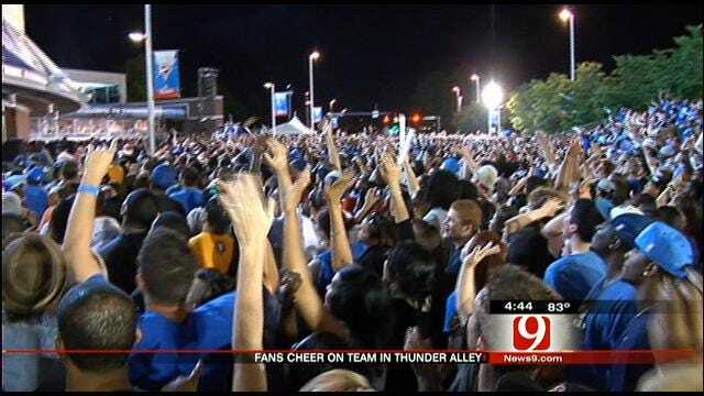 An Inside Look At OKC's Thunder Alley