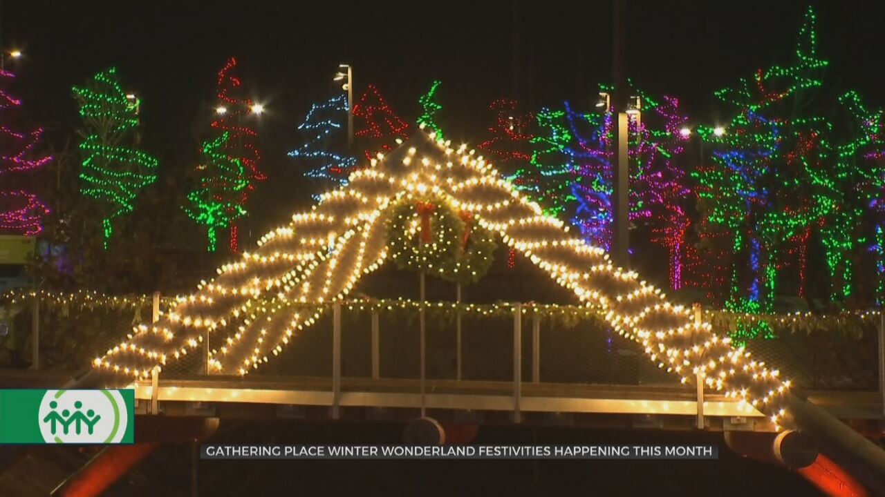 Tulsa's Gathering Place Hosts Holiday Festivities Throughout December 
