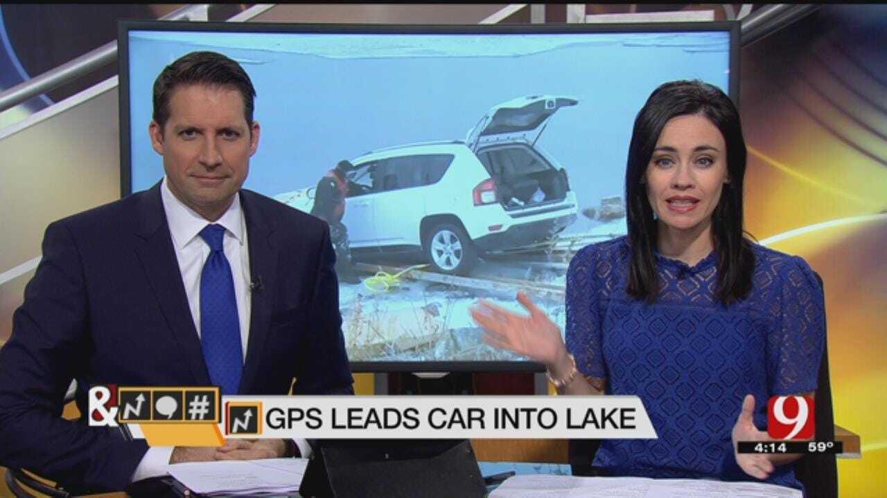 Trends, Topics & Tags: Driver Listens To GPS, Ends Up In Frozen Lake