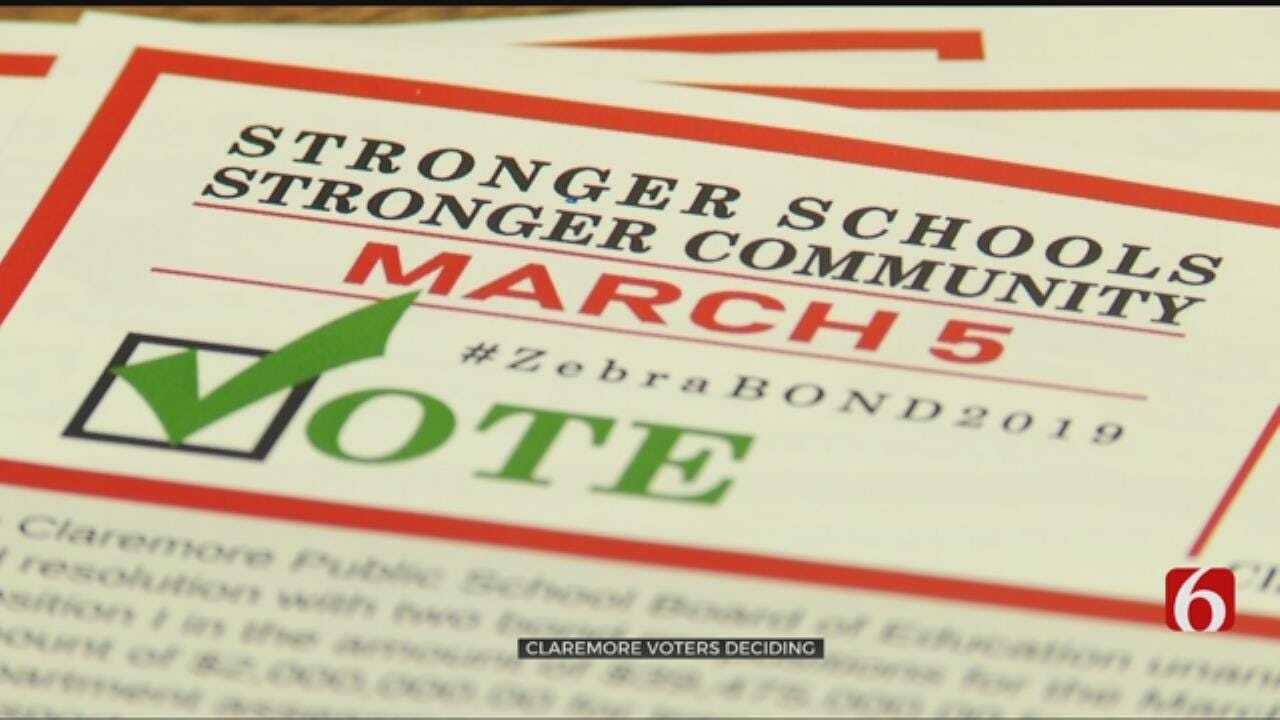 First School Bond Issues In 11 Years Go Before Claremore Voters