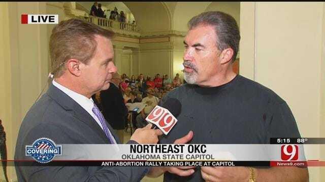 Anti-Abortion Rally Held At State Capitol
