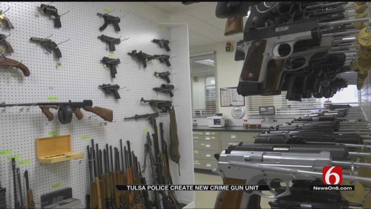 Tulsa Police Create New Unit To Track Illegal Guns