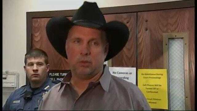 WEB EXTRA: Video Of Garth Brooks Talking With News Media Following Lawsuit Trial In Claremore