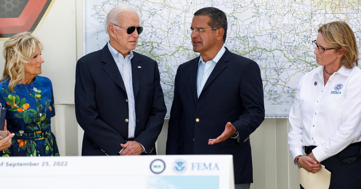 Biden Surveys Hurricane Fiona Damage In Puerto Rico, Says 'We Have To Do More' 