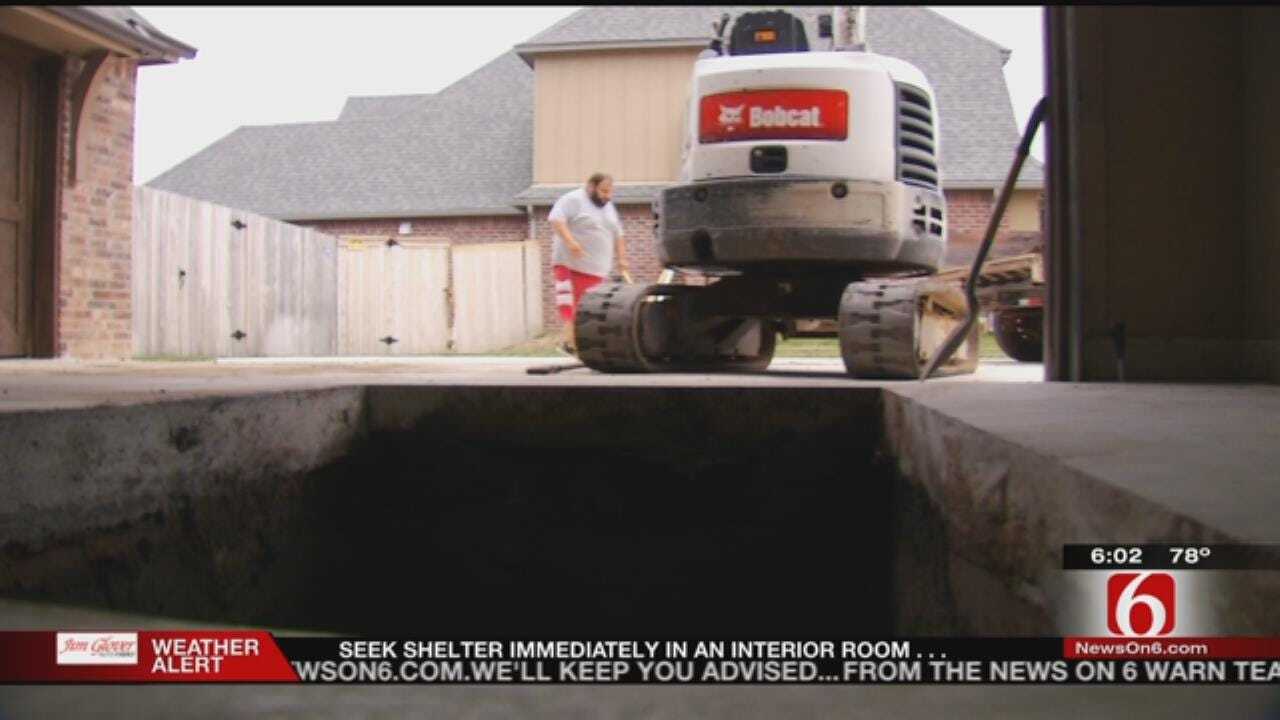 Storm Shelter Gives Tulsa Man 'Peace Of Mind' During Severe Weather
