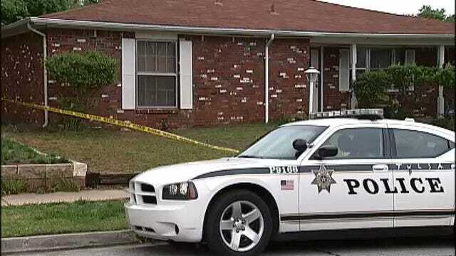 WEB EXTRA: Video From Scene Of Tulsa Home Where Woman Is Found Dead