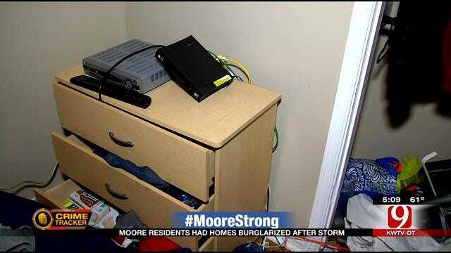 Moore Resident Had Home Burglarized After Storm