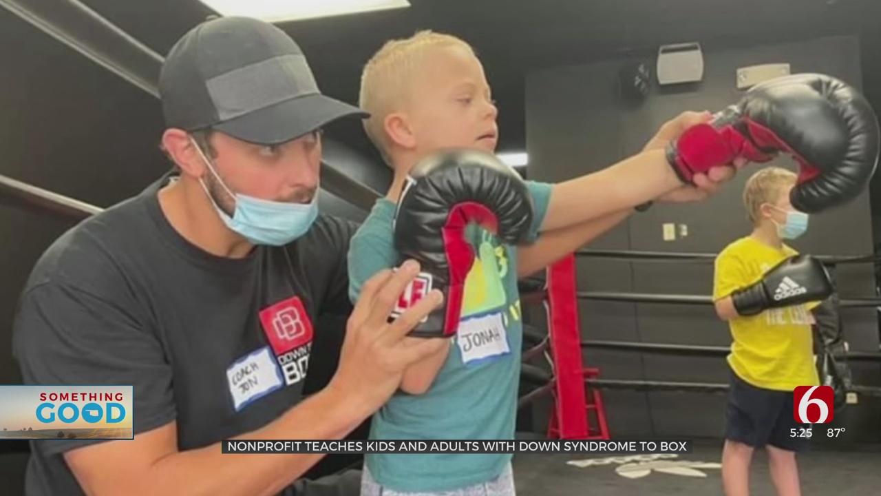 Nonprofit Teams Up With Tulsa Gym To Teach Boxing To Adults, Children With Down Syndrome