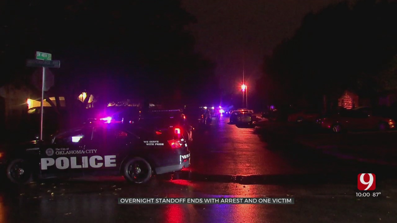 Police Standoff With Suspect Causes Property Damage In SW OKC
