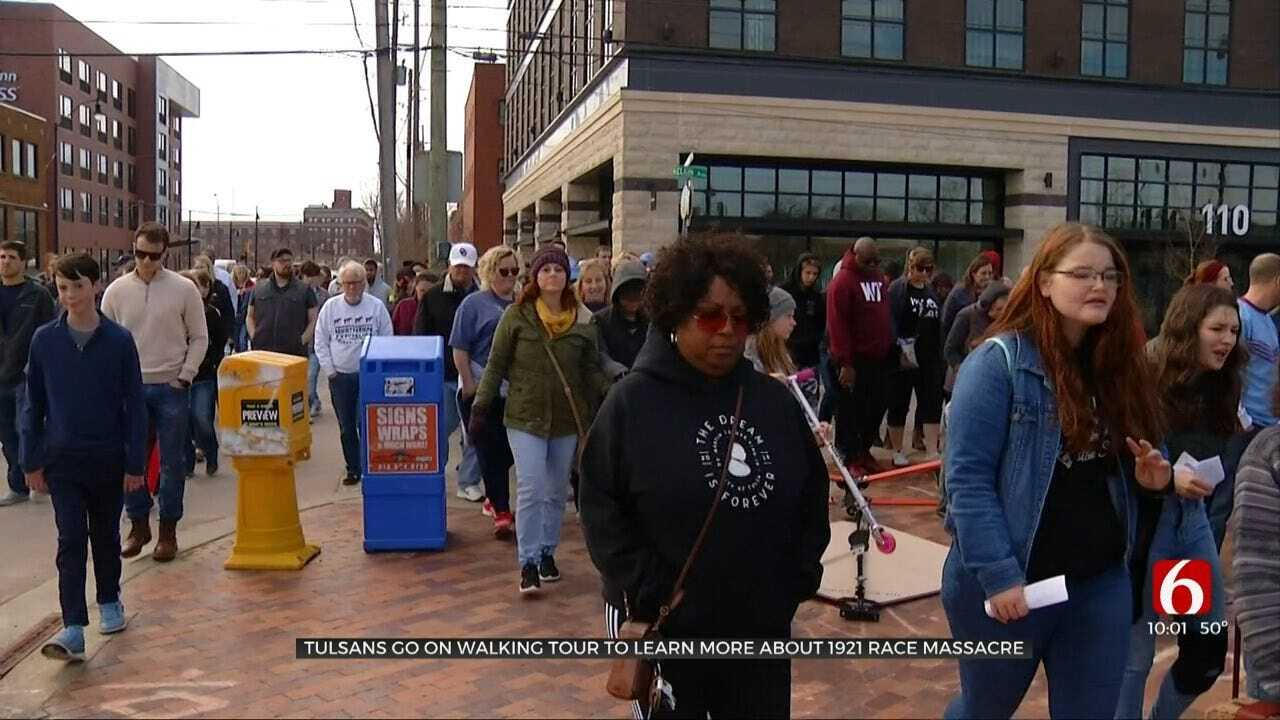 Tulsa School Learns Through Walking Tour Of Race Massacre Sites
