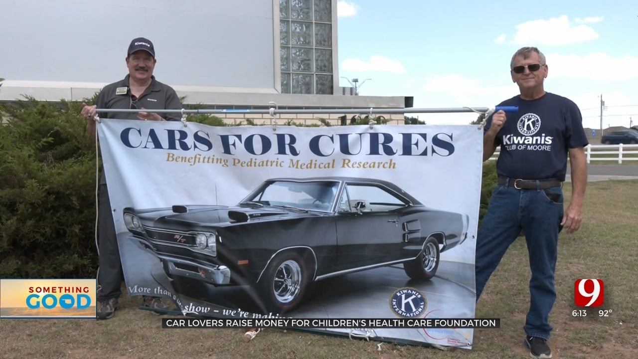 Kiwanis Club Of Moore Host 'Cars For Cures' 
