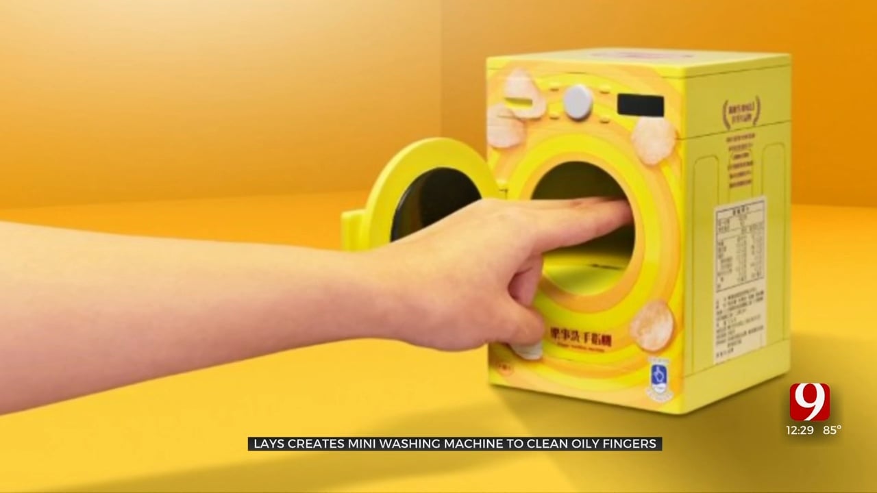 Lays Reveals Washing Machine For Fingers