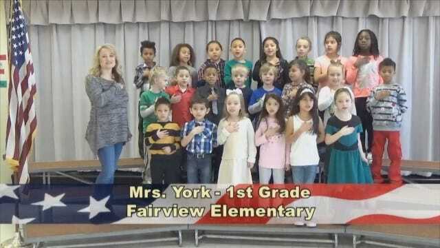 Mrs. York's 1st Grade Class At Fairview Elementary