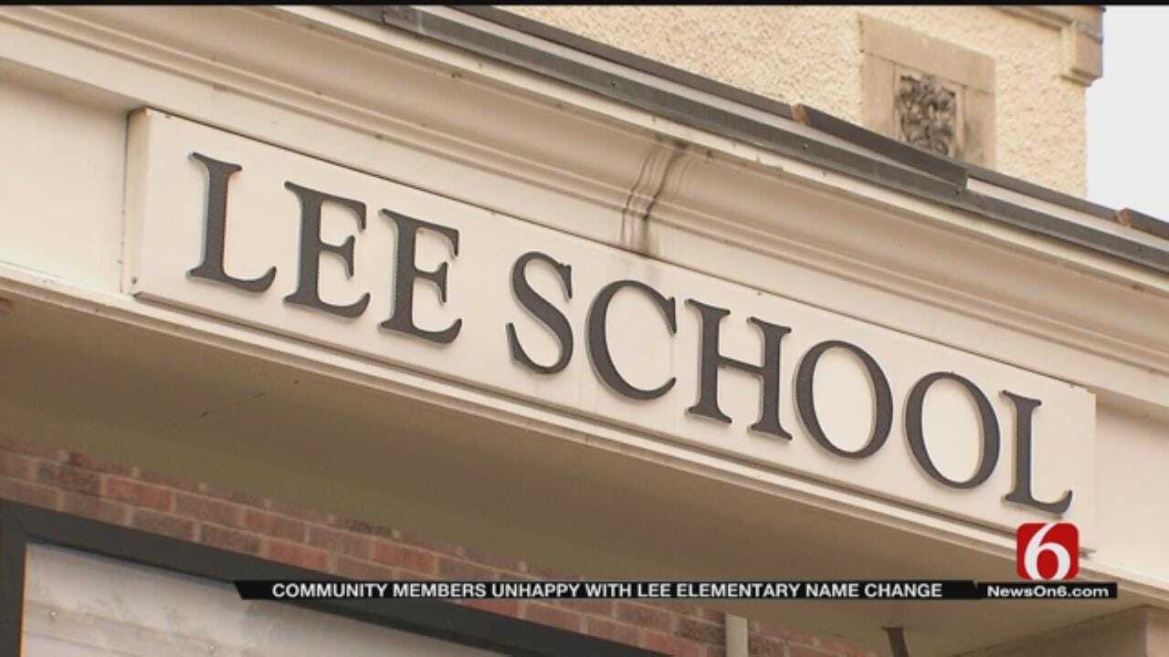 Parents, District Discuss Changing Name Of Tulsa's Lee Elementary School