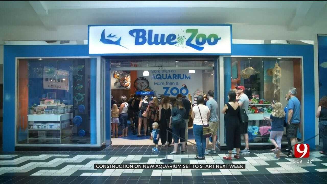 Construction On OKC's New Aquarium 'Blue Zoo' Set To Begin Next Week
