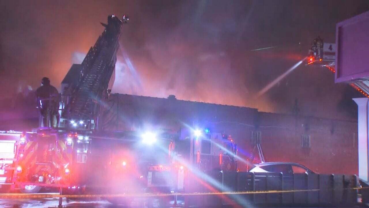 Overnight Fire Destroys Downtown Tulsa Barbeque Restaurant 