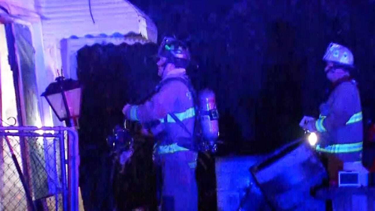 Crews Investigating Cause Of Garage Fire In SW OKC