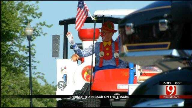 Shriner Train Back In Action For Edmond's Fourth Of July Parade