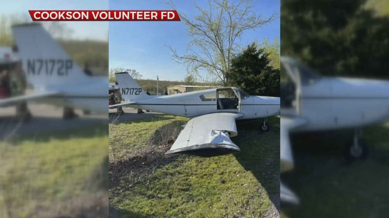 No Injuries Reported After Plane Crashes Near Airport In Cherokee County
