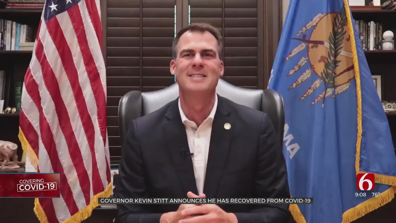 Governor Stitt Announces He Has Recovered From COVID-19 