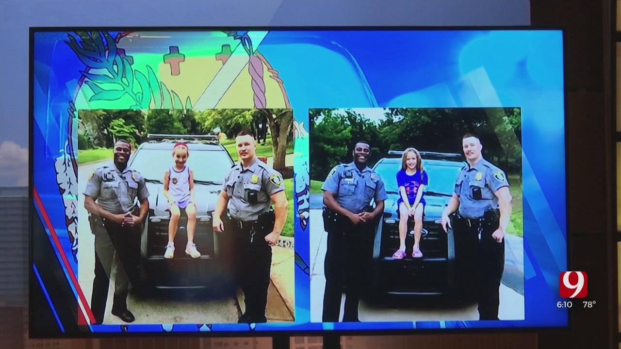 2 Young Girls Sold Lemonade, Snacks To Raise Money To Buy Lunch For Local Police