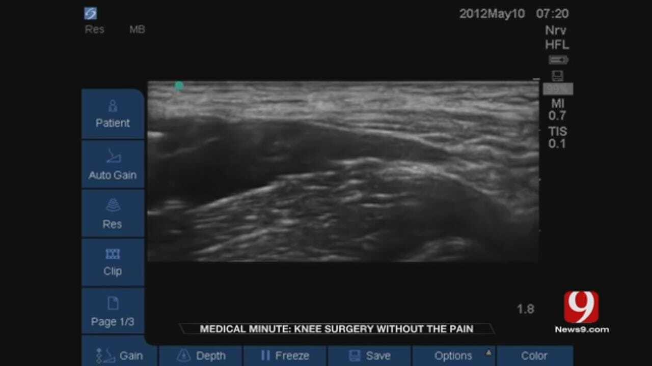 Medical Minute: Reducing Pain After Knee Surgery
