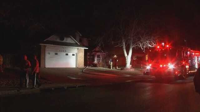 Sand Springs House Fire Investigated As Arson