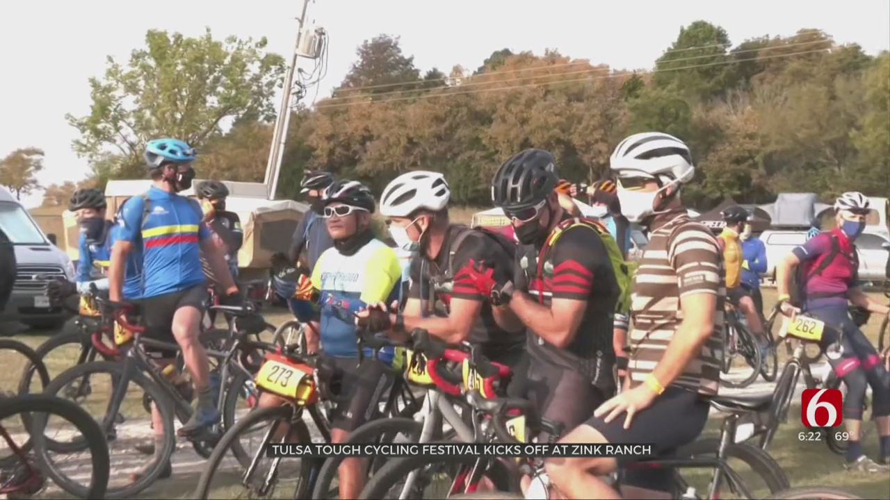 Cyclists Enter Day Two Of Three-Day 'Osage Passage' Event